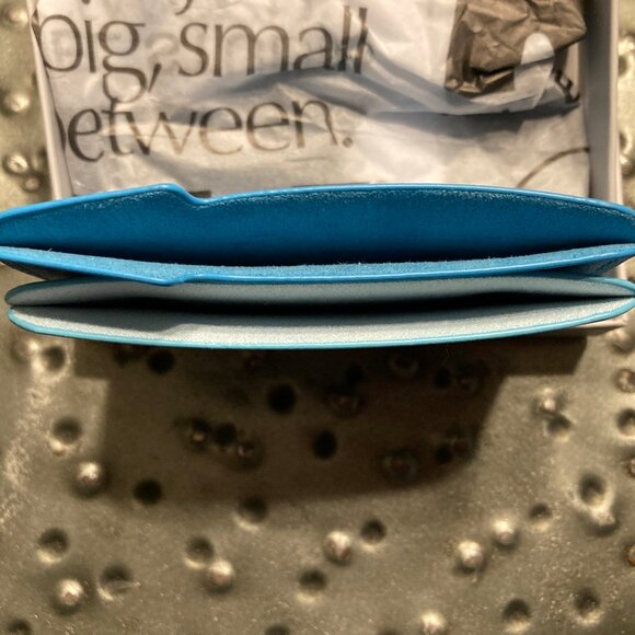 NEW Nik Bentel Untiled Folder Wallet Blue - Picture 4 of 4